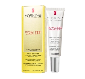 Yoskine Royal Bee Japan-Lift przeciwzmarszczkowy krem-booster pod oczy, na powieki i wokół ust 15ml