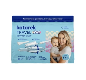 Katarek Travel 2w1 aspirator kataru do odkurzacza i aspiracji ustnej