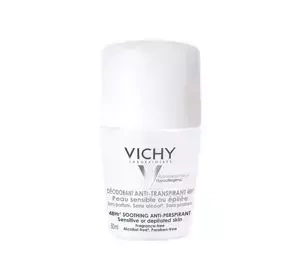 Vichy antyperspirant kojący do skóry wrażliwej i po depilacji 50 ml