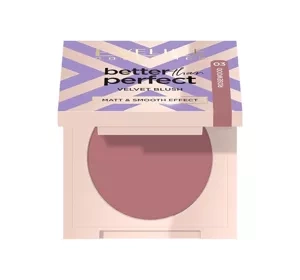 Eveline Cosmetics Better Than Perfect róż prasowany 03 Rosewood 2,3 g