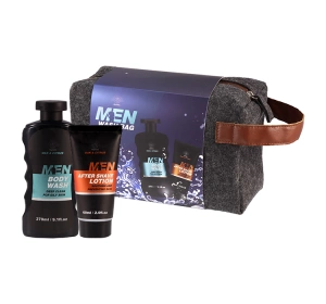 Aurora Sage Oil zestaw prezentowy żel pod prysznic 270 ml + balsam po goleniu 60 ml