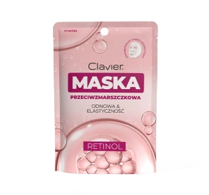 Clavier Odnowa & Elastyczność przeciwzmarszczkowa maska z retinolem 25 ml