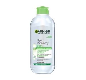 Garnier płyn micelarny 3w1 skóra wrażliwa i mieszana 400 ml