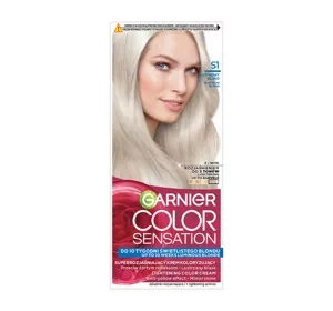 Garnier Color Sensation rozjaśniająca trwała farba do włosów S1 Platynowy Blond