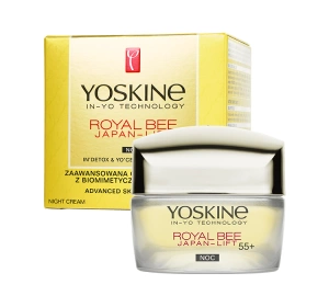 Yoskine Royal Bee Japan-Lift 55+ regenerujący krem do twarzy na noc 50ml
