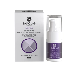 BasicLab Esteticus korygujące serum pod oczy i na powieki z retinalem 0,03% 15 ml