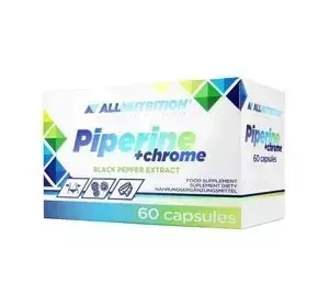 Allnutrition Piperine + Chrome suplement diety 60 kapsułek