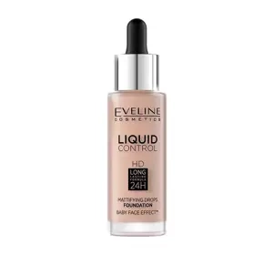 Eveline Cosmetics Liquid Control HD podkład do twarzy 035 Natural Beige 32 ml