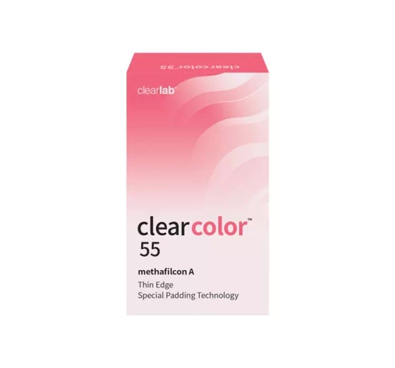 CLEARLAB CLEARCOLOR 55 SERENITY KOLOROWE SOCZEWKI KONTAKTOWE 2 SZTUKI