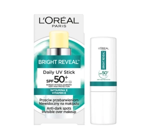 L'Oréal Paris Bright Reveal Daily UV Stick SPF50+ sztyft przeciw przebarwieniom 9ml
