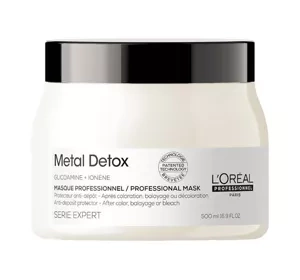 L'Oréal Professionnel Serie Expert Metal Detox neutralizująca metale maska do włosów farbowanych 500 ml