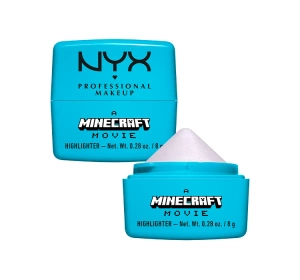 NYX Professional Makeup × A Minecraft Movie kremowy rozświetlacz do twarzy 02 Diamond Drip 8 g