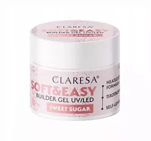 Claresa Soft & Easy żel budujący Sweet Sugar 45 g