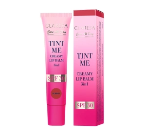 Claresa Care All Day Tint Me koloryzujący balsam do ust 3 w1 z filtrem SPF30 Sorbet 12 ml