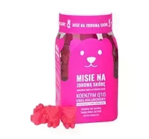 Noble Health Misie na zdrową skórę suplement diety w postaci żelek 60 misiów 300g