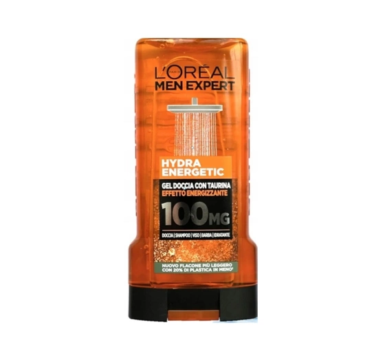 LOREAL MEN EXPERT HYDRA ENERGETIC 100MG ENERGETYZUJĄCY ŻEL POD PRYSZNIC 3W1 300ML