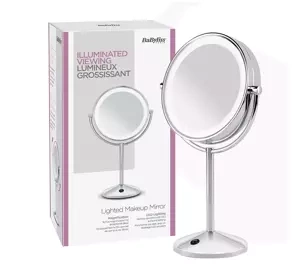 Babyliss dwustronne podświetlane lusterko do makijażu 9436 E