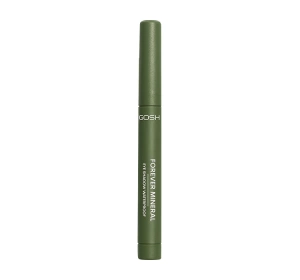 Gosh Forever Mineral wodoodporny cień do powiek w kredce 019 Matt Olive Green 1,4 g
