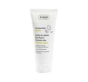 Ziaja Mintperfekt Aroma pasta do zębów w formie żelu bez fluoru Limonka Mięta 100 ml