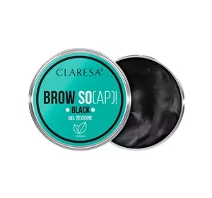 Claresa Brow So(ap) mydełko do stylizacji brwi Black 30 ml