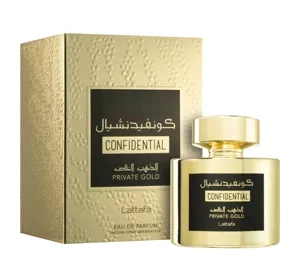 Lattafa Confidential Private Gold woda perfumowana spray 100 ml