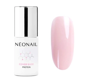 Neonail Cover Base Protein baza pod lakier hybrydowy 12388 Nude Rose 7,2 ml
