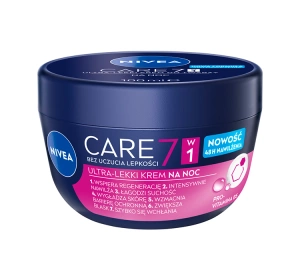 NIVEA Care 7w1 ultra-lekki krem do twarzy na noc 100 ml