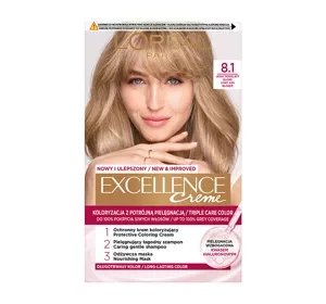 L'Oréal Paris Excellence Créme farba do włosów 8.1 jasny popielaty blond
