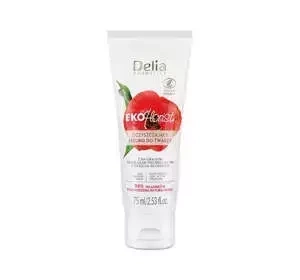 Delia Cosmetics Ekoflorist peeling do twarzy z naturalnymi granulkami 75 ml