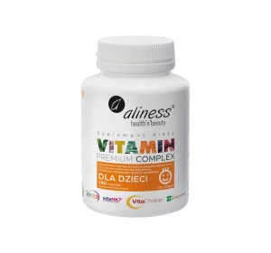 Aliness Premium Vitamin Complex suplement diety dla dzieci 120 tabletek