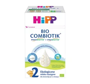 HIPP Bio Combiotik ekologiczne mleko następne dla niemowląt po 6 miesiącu życia 2 550 g