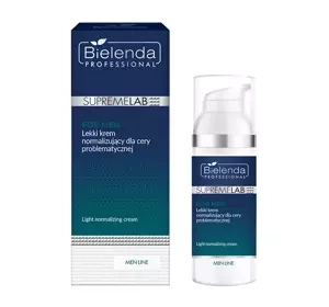 Bielenda Professional Supremelab Men Line lekki krem normalizujący 50 ml