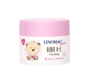 Linomag Emolienty Bobo krem ochronny dla dzieci i niemowląt z witaminami A + E 50 ml