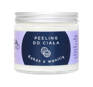 Bracia Mydlarze drobnoziarnisty peeling do ciała Kokos z Wanilią 250 g
