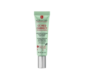 Erborian CC Red Correct SPF25 rozświetlający krem CC z zielonym pigmentem wyrównującym koloryt skóry 15 ml