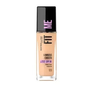 Maybelline Fit Me Luminous Smooth podkład do twarzy SPF18 120 Classic Ivory 30 ml