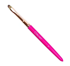 Clavier pędzelek do żelu magenta 6 mm 4