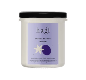 Hagi Na Śliwki sojowa świeca zapachowa 215 ml