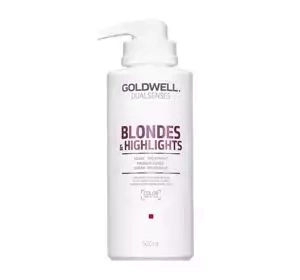 GOLDWELL BLONDES & HIGHLIGHT MASKA DO WŁOSÓW BLOND I Z PASEMKAMI 60 SEKUND 500ML