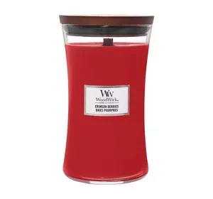 WOODWICK LARGE JAR CANDLE ŚWIECA ZAPACHOWA CRIMSON BERRIES 610G