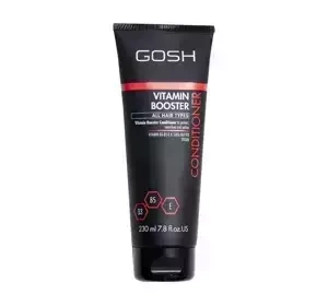 Gosh Vitamin Booster wegańska odżywka do włosów zniszczonych 230 ml