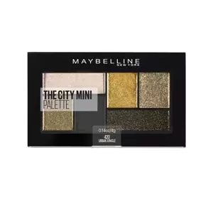Maybelline The City Mini Palette paleta cieni do powiek 420 Urban Jungle 6 g
