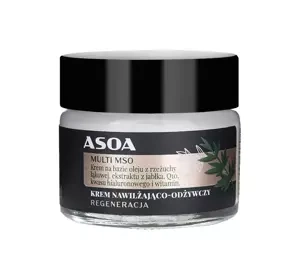 Asoa nawilżająco-odżywczy krem do twarzy Multi MSO 50 ml