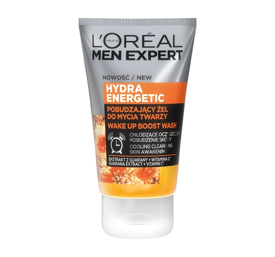 LOREAL MEN EXPERT HYDRA ENERGETIC POBUDZAJĄCY ŻEL DO MYCIA TWARZY 100ML