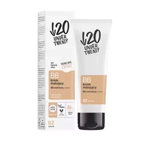 Under Twenty BB krem matujący 02 Natural 60 ml