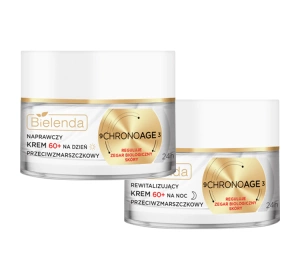 Bielenda Chrono Age 24h zestaw krem dzień 60+ 50 ml + krem noc 60+ 50 ml