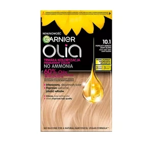 Garnier Olia trwała farba do włosów bez amoniaku 10.1 Popielaty Bardzo Jasny Blond