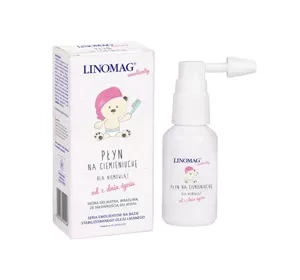 Linomag Emolient płyn na ciemieniuchę dla dzieci i niemowląt 30 ml