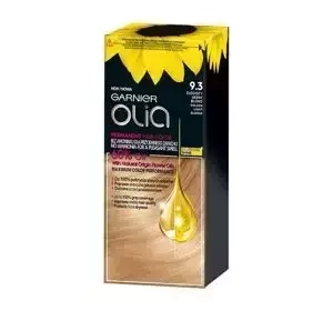Garnier Olia trwała farba do włosów bez amoniaku 9.3 Złocisty Jasny Blond