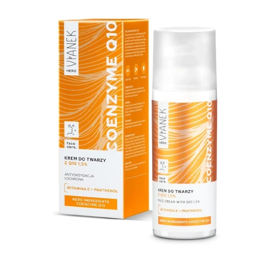 Vianek Hero krem do twarzy z koenzymem Q10 50ml